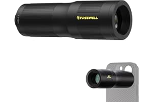 Freewell 6X Telephoto Lens for Smartphones – 17mm Thread Professional Zoom Lens for iPhone & Samsung