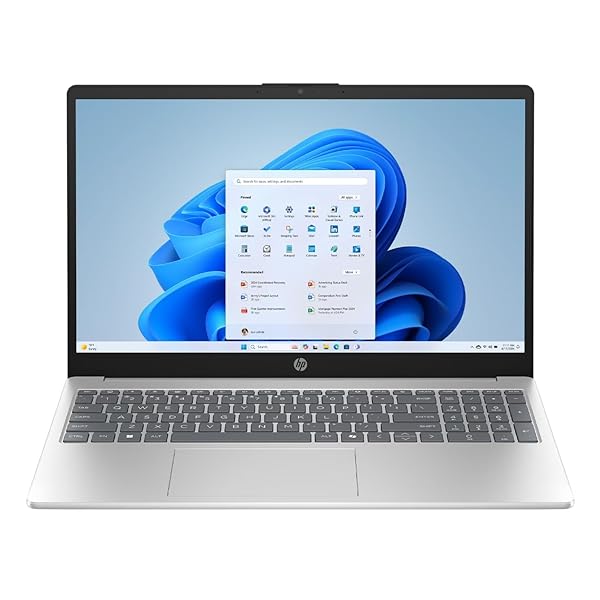 HP 15.6″ FULL HD IPS TOUCHSCREEN LAPTOP AMD RYZEN 5 7520U (UP TO 4.3GHZ), 8GB RAM, 1TB SSD, WI-FI 6, BLUETOOTH, HDMI, USB-C, THIN & LIGHTWEIGHT, LONG BATTERY, WINDOWS 11 HOME NATURAL SILVER