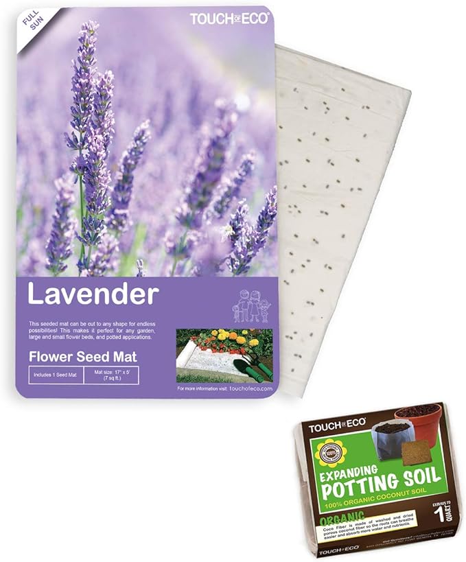 Garden Roll Out PreSeeded Flower Mats Add Beautiful