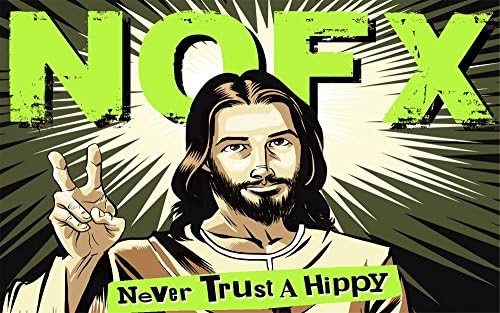 NOFX Of Jesus Retro Cool Art Classical Custom Fashion Poster Print Size(50x70)cm Wall Sticker
