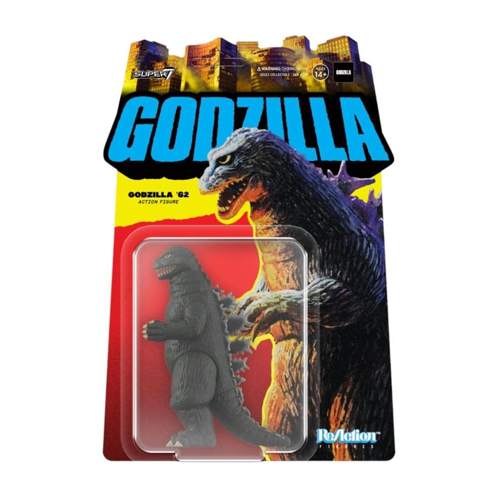 SUPER7 Toho Monsters Wave 2: Godzilla (1962) Reaction Figure