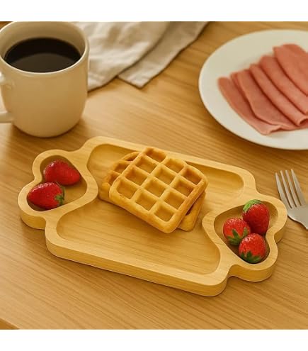 LYOR - Bandeja de Bambu Heart 12,5cm x 12,5cm x 1,5cm : Amazon.com