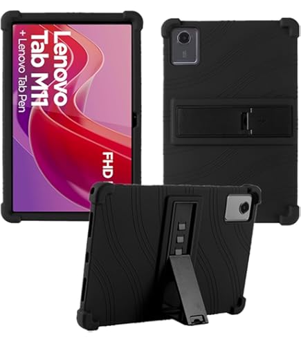 Lenovo Tab M11 & Folio Case セット Lenovo Folio Case for Tab M11 - Tablet Protector with Built in Pen