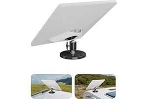 Foboull Starlink Mini Magnetic Car Roof Mount - 12 Strong Magnets, 80lbs Super Pull Force, Anti-Scratch Rubber Coated Mounting Kit for Car, RV, Vans, Truck, Boat