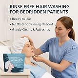 ALIA Rinse-Free Shampoo Cap 5 Pack Microwavable Hair Washing Cap view 3