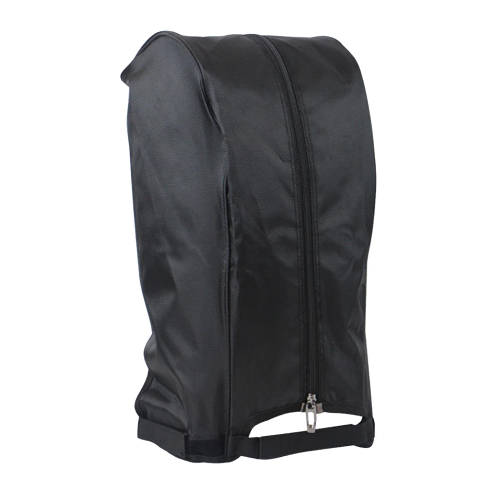 Baoblaze Golf Rain Cover Golf Accessory Lightweight Hood Protection Raincoat with Zipper Golf Bag Hood Protective Cover for Golf Bag Fittings, Black A