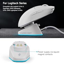 Mouse Charging Dock for Logitech Mouse, Magnetic