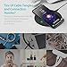 Fast Wireless Charger Qi Wireless Charging Pad Charge Stand for iPhone 8, 8 Plus, iPhone X, Samsung Galaxy S8, S8 Plus, S7, S7 Edge, S6 Edge Plus, Note 8, Note 5i (Black)