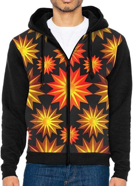 star pattern sweatshirt