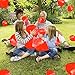 (100 Pack)12 Inch Thicken Round Latex Balloons -red Balloons, Creative Balloons for Party Supplies and Decorations, Birthday Balloon Arch Supplies Events Christmas Party. Loritada