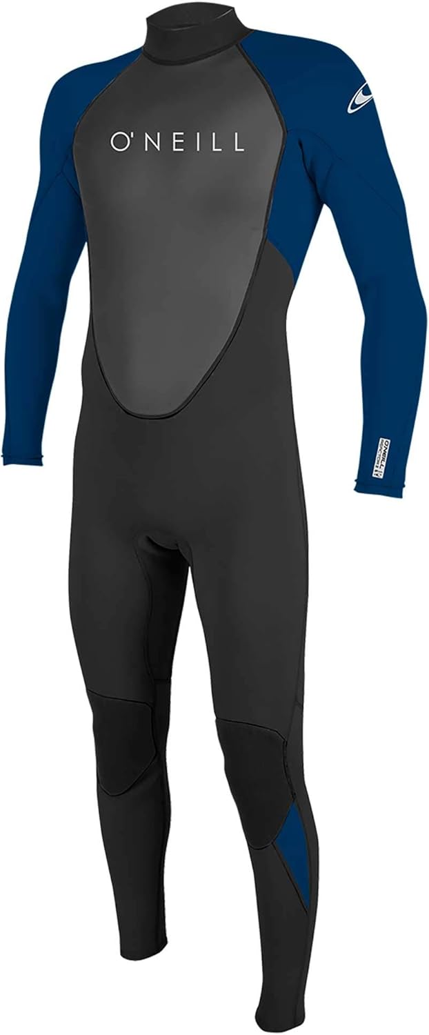 O'Neill Men's Reactor II 3/2mm Back Zip Full Wetsuit: Clothing