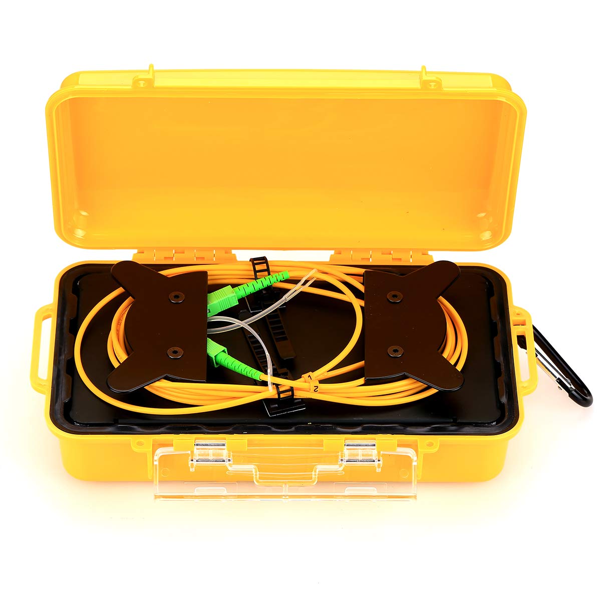 KELUSHI Fiber Optic Test Tool SC/APC SM（9/125） OTDR Launch Cable Box 1000m Extension Cord OTDR