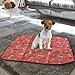 Fluffytizers 2 Pack Washable Dog/Waterproof/Premium Large Reusable/Puppy Training Travel Pee Pads Size 28