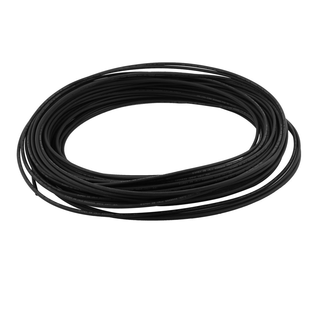 Sourcingmap Heat Shrink Tubing 2mm Dia 2:1 Rate Heat Shrink Tube Wire Wrap 30m Black