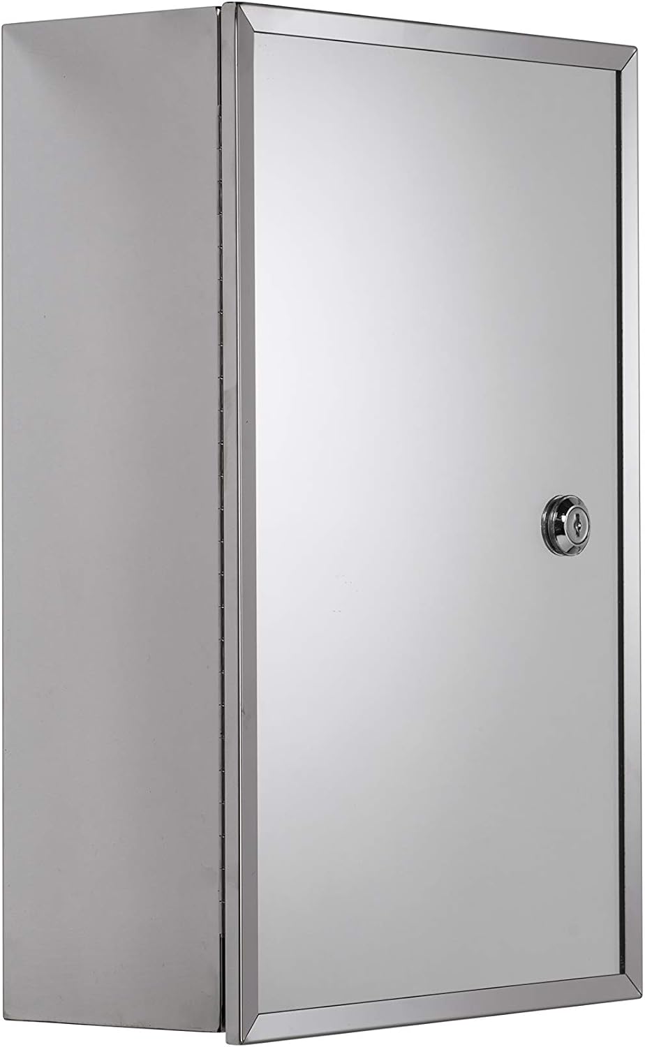 Croydex Trent Bathroom Wall Cabinet with Lock and Key - Image 4