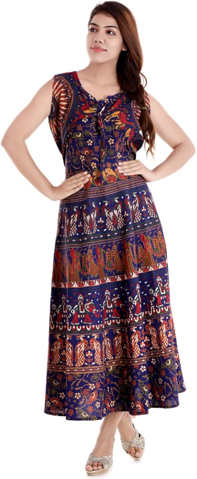 maxi dress printed