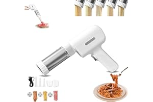 Idiyappam Maker Electric String Hopper Machine,Electric Murukku Maker,Stainless Steel Handheld Electric Pasta Maker Machine w