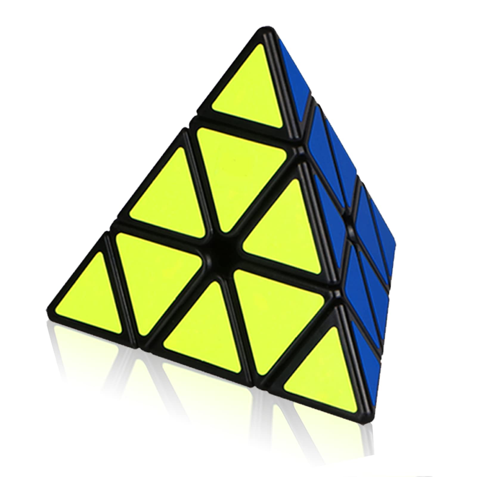 EACHHAHA speed cube Pyraminx-Professional, Smooth, and Fault-tolerant,Classic Brain Teasers,Party Bag Fillers, Party Favours,Competitive training for adults and children