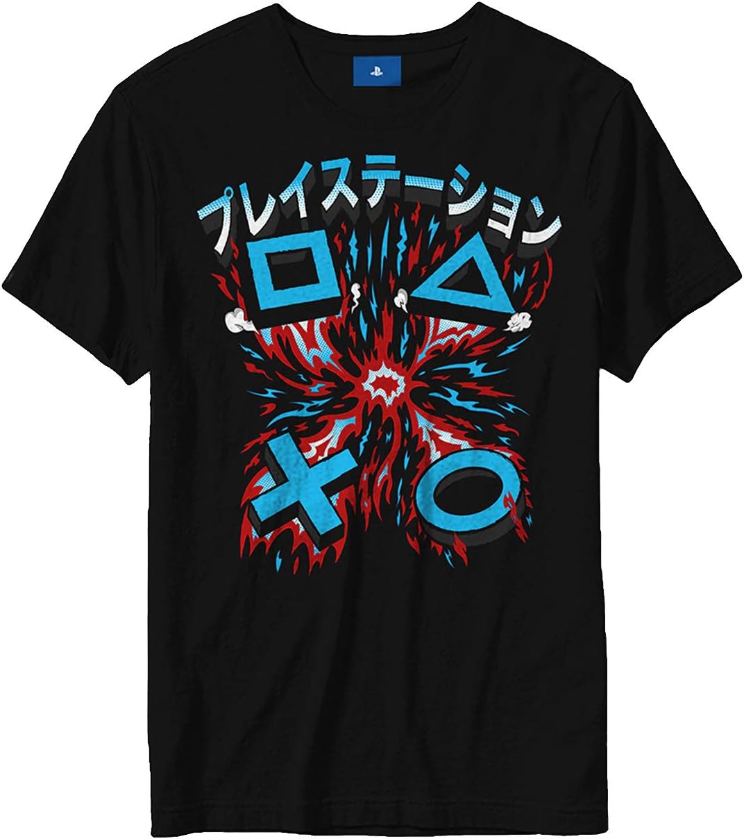 Official Playstation Manga Pop T-Shirt