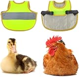DONGKER Chicken Reflective Vest Poultry Hen Saddle Apron Adjustable Strap Duck view 7
