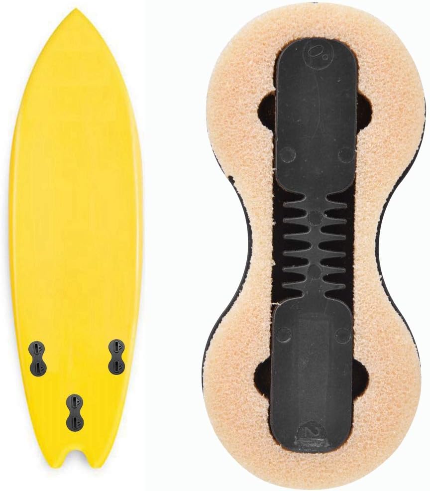 FOTABPYTI 1Pcs Surfboard Fin Box, Surf Accessories Kit, Plastic Nylon