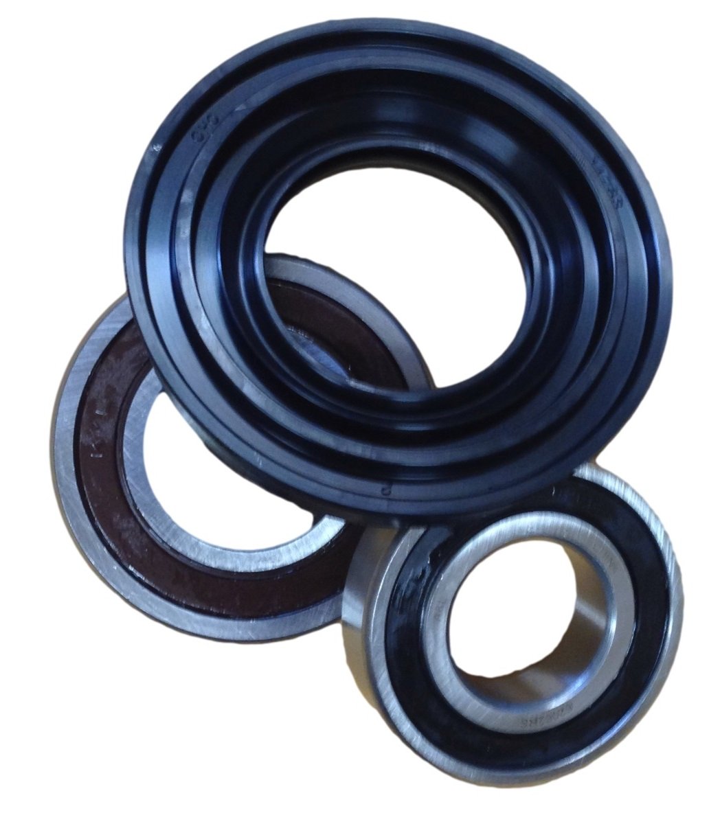 Front Loader Washer Bearings and Seal Kit W10253866, 285983, W10253856, 8181666, AP4426951 Fits Maytag, Amana and Kitchenaid