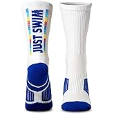 ChalkTalkSPORTS Swimming Athletic Mid-Calf Socks | Youth and Adult Sizes