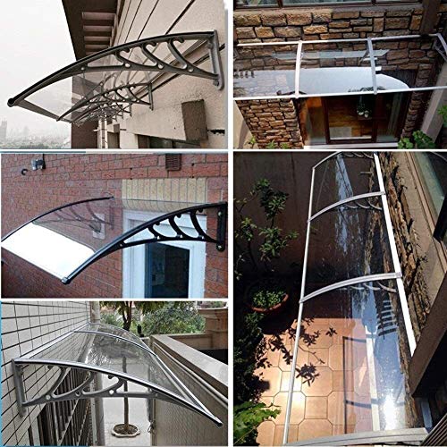 DHFDHD Markise Markise Shelter Garten Außen Fenster Veranda Regen-Schutz-Schutz-Tür-Vordächer Markisen Vorder- und… – Bild 5