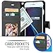 iPhone 6s Case, BUDDIBOX [Wrist Strap] Premium PU Leather Wallet Case with [Kickstand] Card Holder and ID Slot for Apple iPhone 6S / 6, (Black)