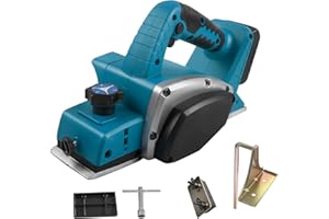 Cordless Hand Planer for Makita 18V Battery (Tool Only), 3-1/4" 15,000 RPM Brushless Wood Planer,Portable Electric Power Tool