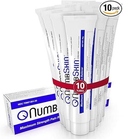 Amazon Com Numbing Cream 5 Lidocaine Topical Anesthetic Fast