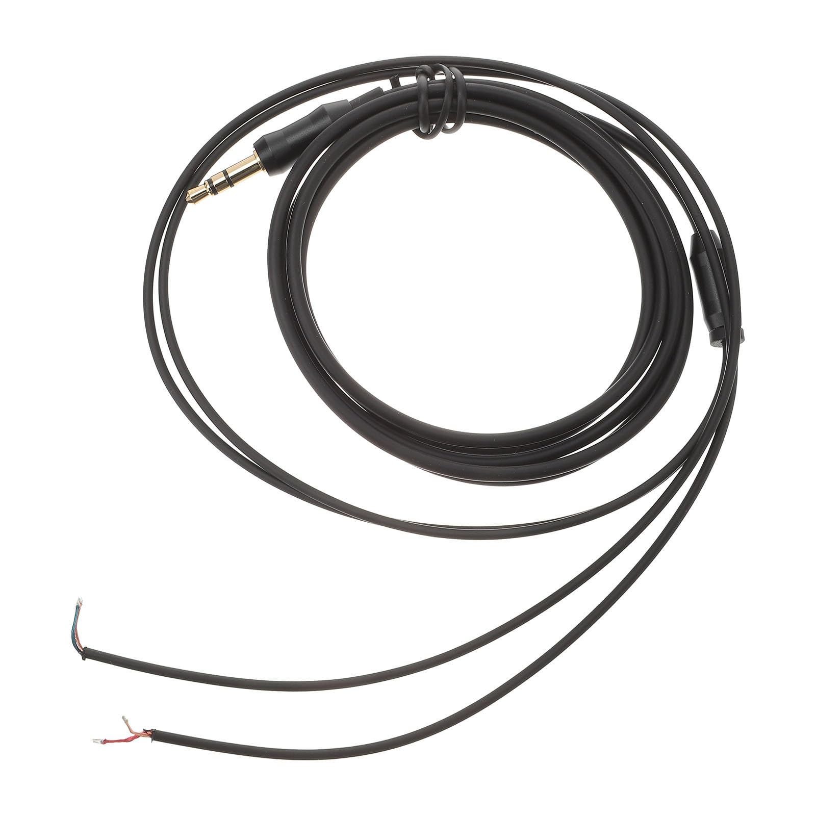 3.5mm to Bare Wire Stereo, 1.5m Right Angle Male Connector to Open End, Audio Cable for Speaker and Headphone Cable