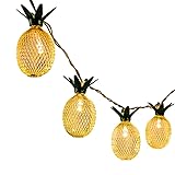 GIGALUMI 10ft 10 LED Pineapple Shaped String