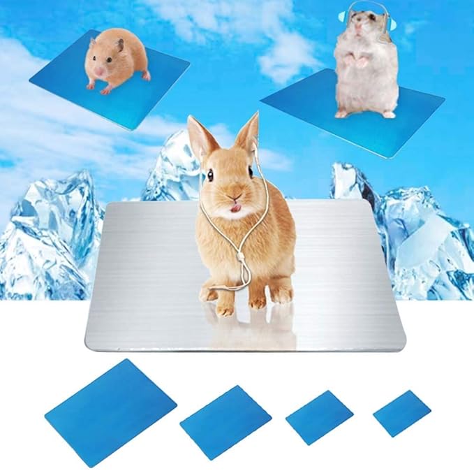 Cooling Mat for Hamster Aluminum Alloy Summer Ice Bed for Pet Pet Pad