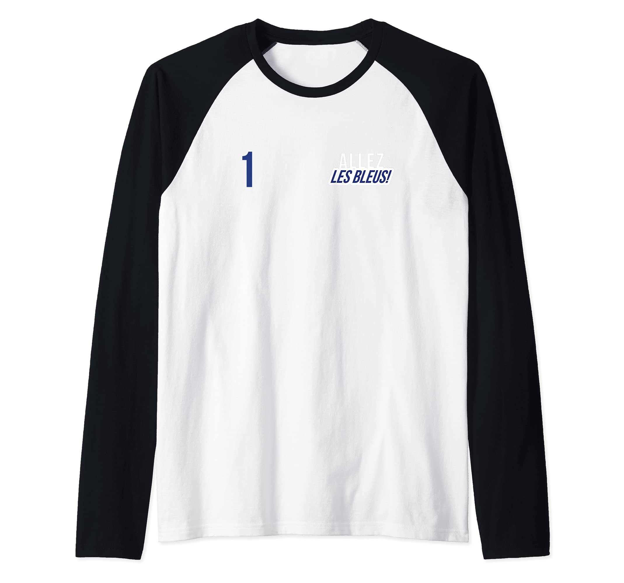 Flag France Raglan Baseball Tee