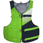 Stohlquist FIT Adult Life Jacket, US Coast Guard Approved Type III Life Vest, PFD for Men and Women, Easily Adjustable, Lightweight and High Buoyancy - Universal Fit (30-52" Chest)