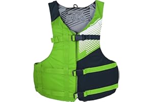 Stohlquist FIT Adult Life Jacket, US Coast Guard Approved Type III Life Vest, PFD for Men and Women, Easily Adjustable, Lightweight and High Buoyancy - Universal Fit (30-52" Chest)