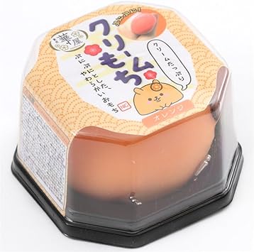 Kawaii Cream Mochi Squishy Forma de Dulce Mochi Naranja: Amazon.es: Juguetes y juegos