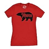 Womens Mama Bear T Shirt Cute Funny Best Mom of