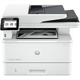 HP Laserjet Pro MFP 4101fdw Wireless Black &amp; White All-in-One Laser Printer, Scanner, Copier, Fax, Best-for-Office (2Z619F)