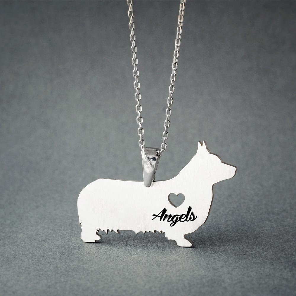 corgi pendant necklace