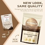 Sevenhills Organic 7 Mushroom Blend Powder 200g - Lion's Mane, Reishi & More view 6
