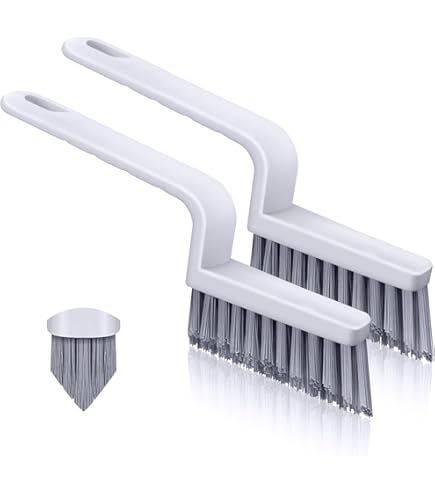 thumbnail image 2 of Aazon.co: Crevice Cleaning Brush, Hard Bristle Crevice Cleaning Brush, Shower Cleaner Brush 2 of 11