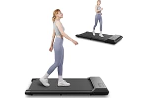 MJWW 2024 Upgrade Walking Pad, Under Desk Treadmill for Home, Portable Mini Treadmill, No-Assembly Treadmills, App/Remote Control, Led Display, Walking Jogging Machine