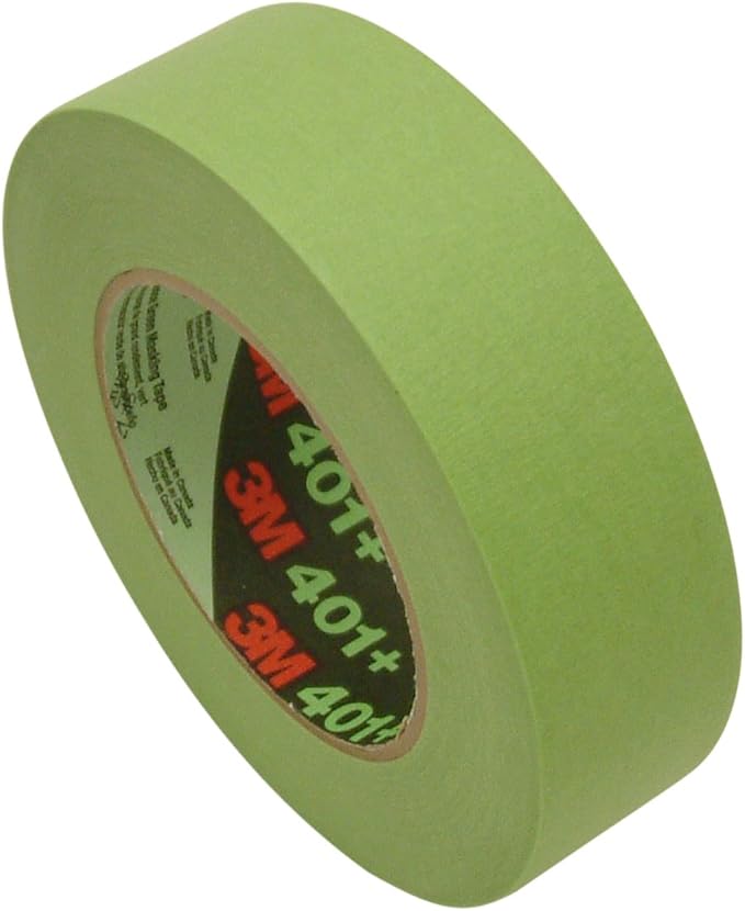 3M Scotch 401+ High Performance Green Masking Tape 11/2 in. x 60 yds. (Green)