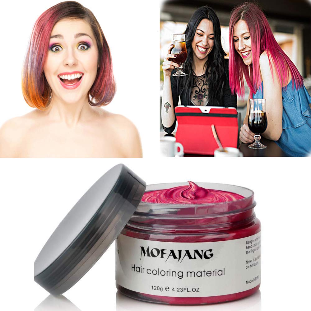 Mofajang Hair Color Wax Temporary Hairstyle