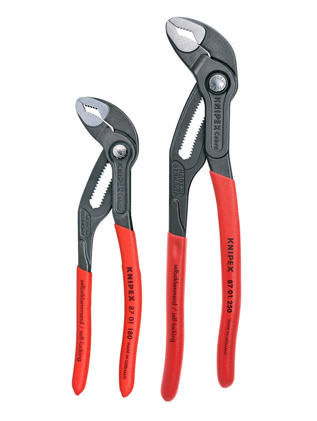 Knipex 00 31 20 V01 US Cobra Pliers Set (2 Piece)