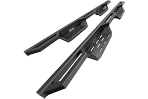 HD Ridez Aluminum Drop Steps Armor Compatible with Ram 1500 2009-2018 Crew Cab & Ram 2500 3500 2010-2023 (Nerf Bar Side Steps