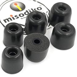 misodiko M300S Memory Foam Earbuds Tips for Shure
