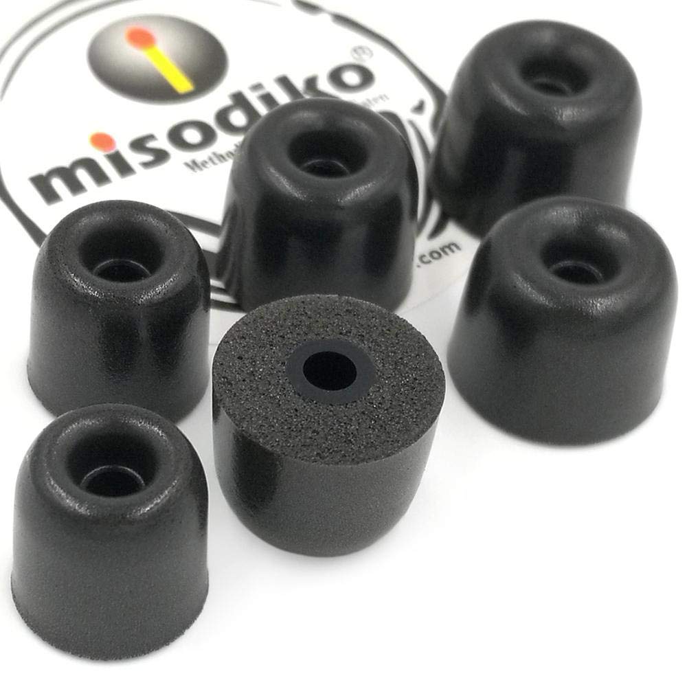 misodiko M300S Memory Foam Earbuds Tips for Shure